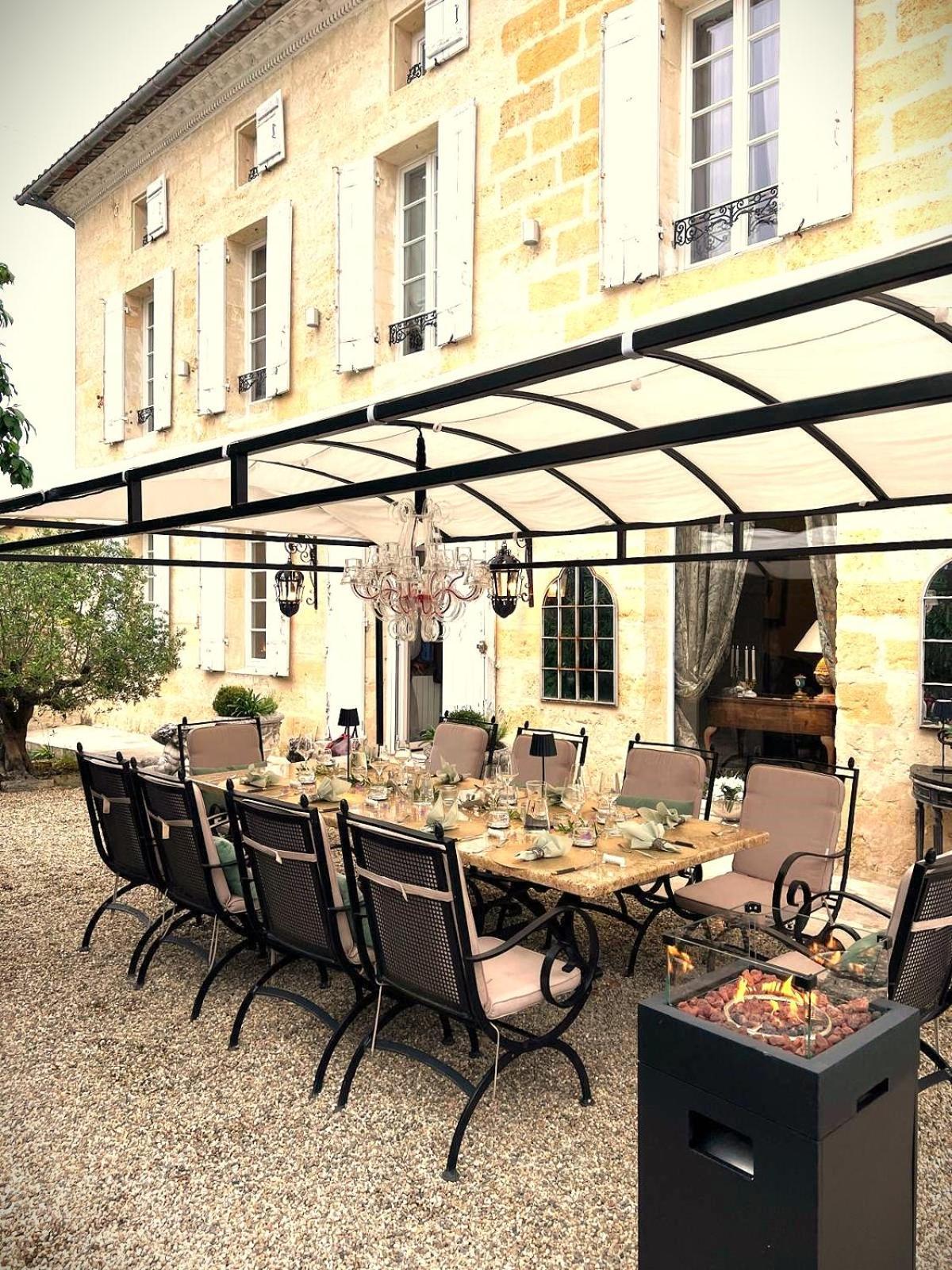 B&B Clos Emilion Et Table D'Hote En Option Vignonet Esterno foto